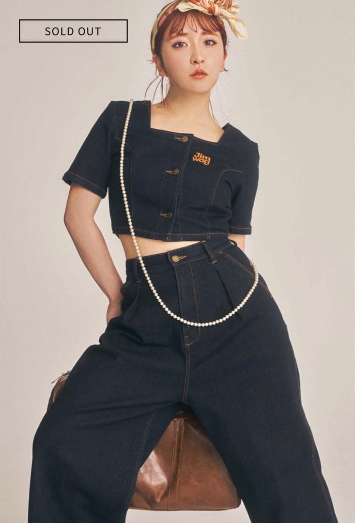 jimwag ジムワッグ BOXLOGO denim setup jacket - メルカリ