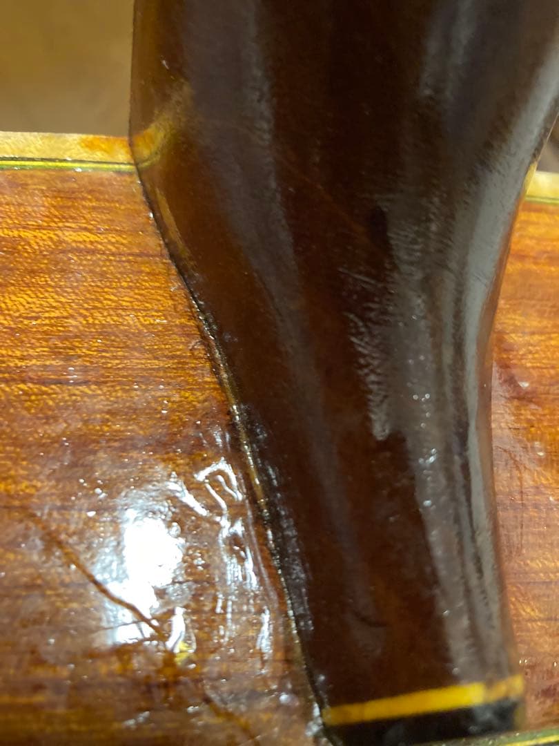 マ*ズ様 ハンドメイドギター ブビンガ バビンガ ジャンク - メルカリ