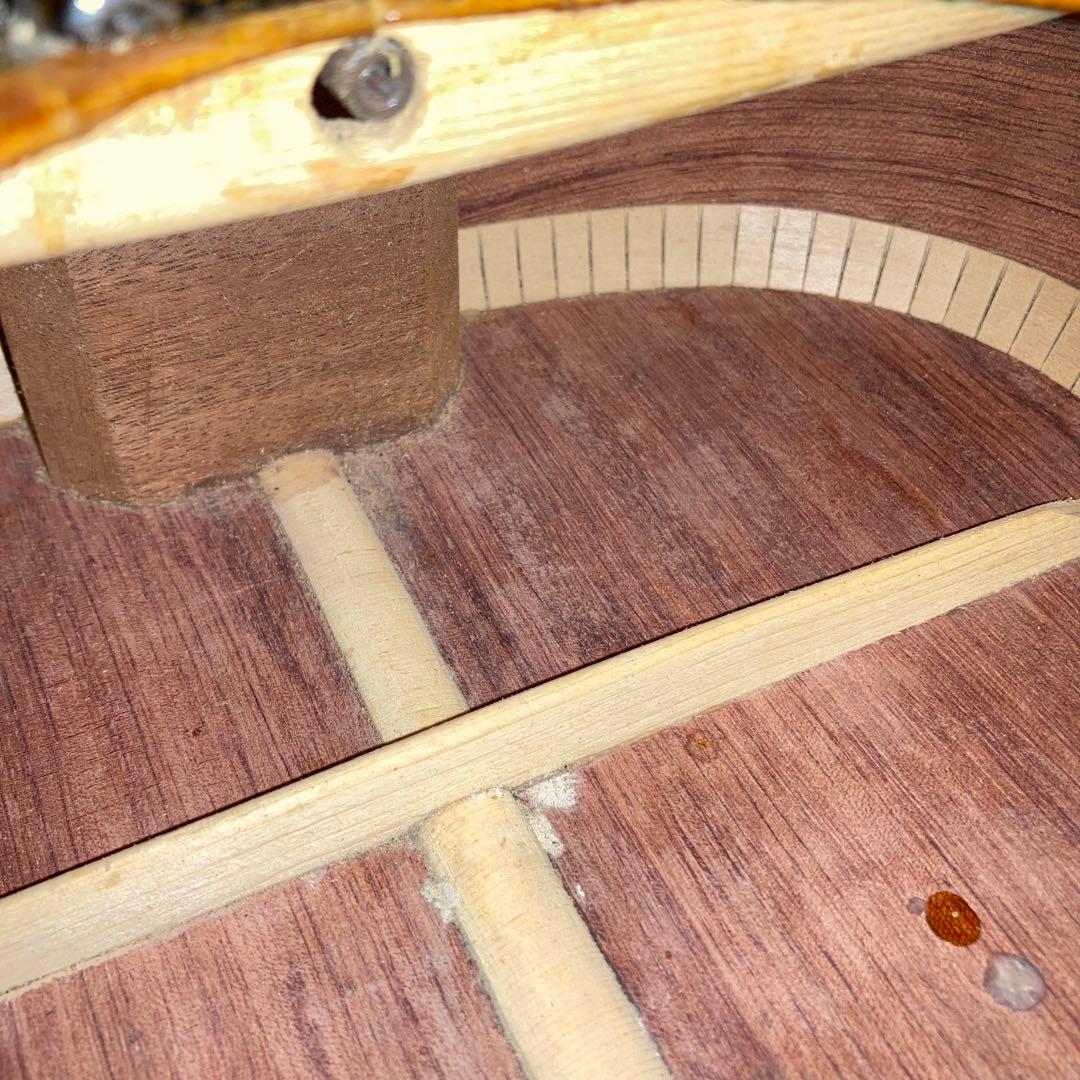 マ*ズ様 ハンドメイドギター ブビンガ バビンガ ジャンク - メルカリ