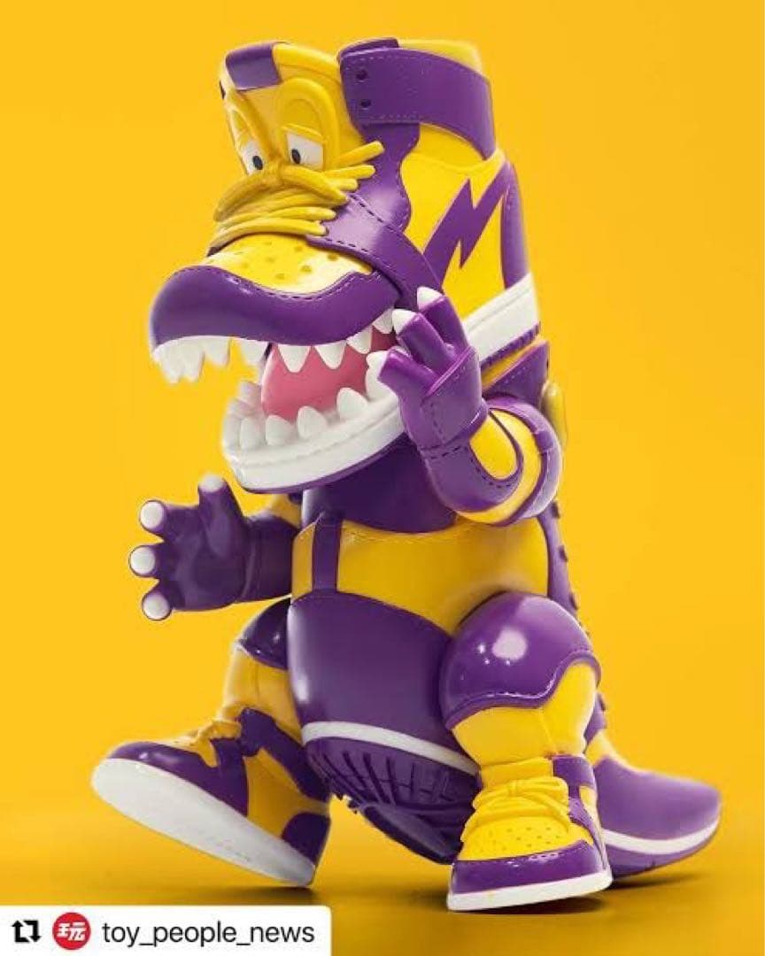 怪獣スニーカーヘッド　ソフビ　限定品　3体セット