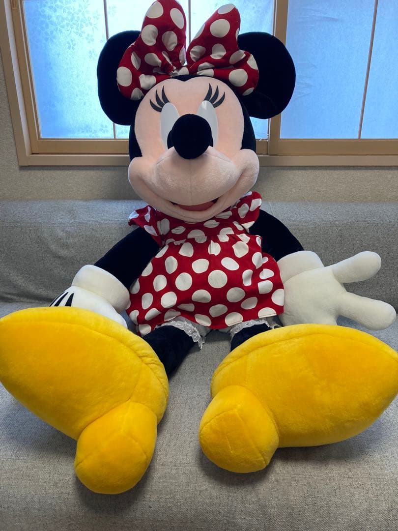 ディズニーランド　超特大ミニーマウス ぬいぐるみ　本日超特価
