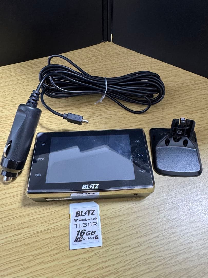 TL311R 最新GPSデータ更新済み ブリッツレーダー探知機 無線LAN SD