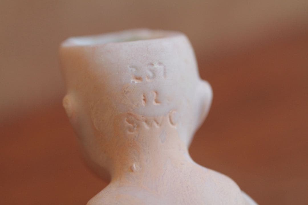 mellow様専用アンティーク ビスクドール ミニョネット SWC - メルカリ