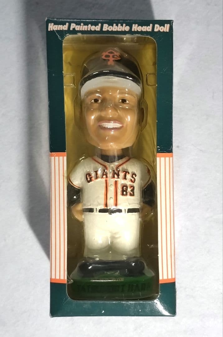 20センチサイズ 原辰徳 監督 ボブルヘッド人形 読売ジャイアンツ