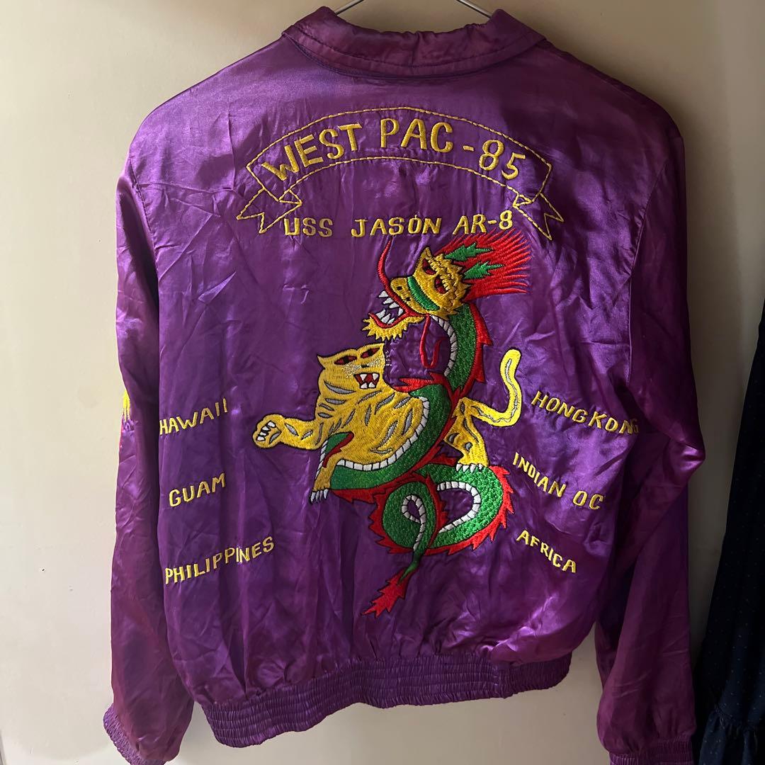 ビ*男様 80's ツアージャケット スーベニアジャケット 米軍 アメリカ軍