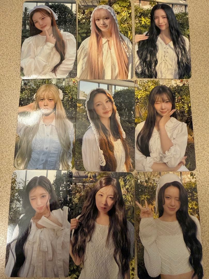 NiziU 愛知1日目 フォトカード 会場限定 CD 特典 トレカ コンプセット