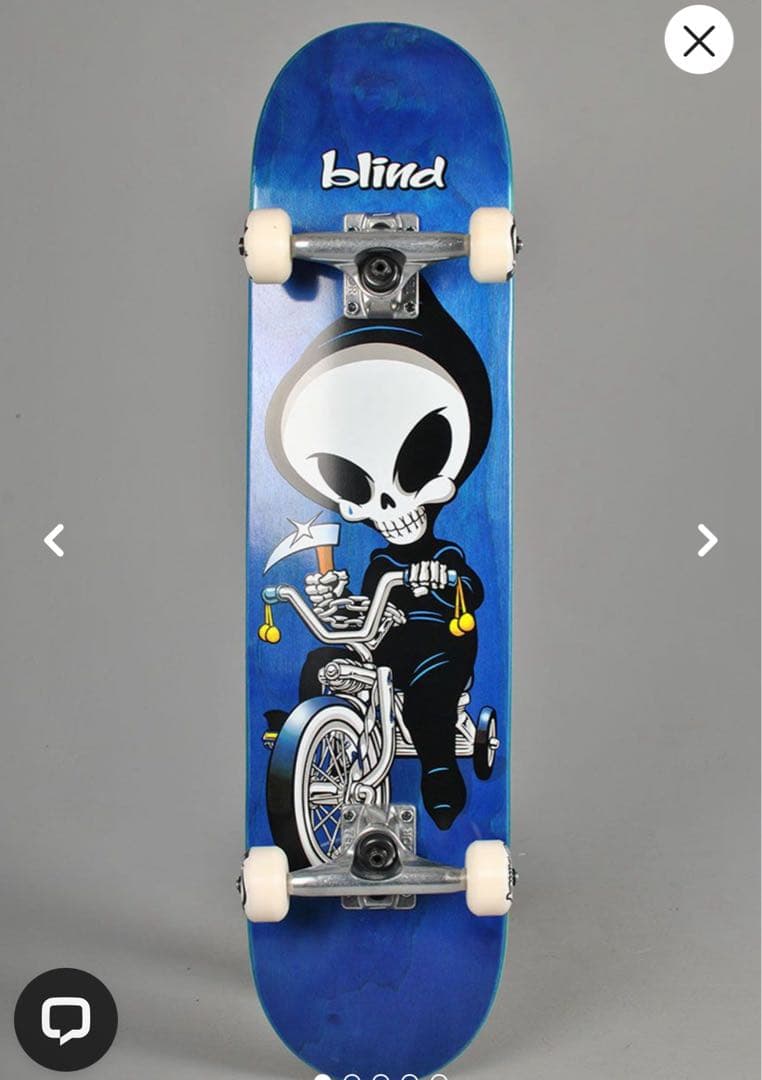 ☆新品未使用☆bLindスケートボード ブルー 7.625インチ10511572 ☆新品未使用☆bLindスケートボード ブルー 7.625インチ10511572