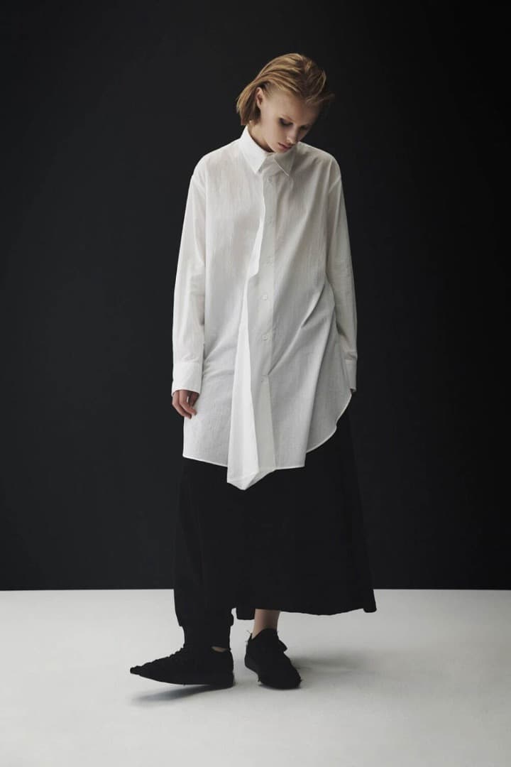 トップス Yohji Yamamoto / LONG PLACKET SHIRT 23ss