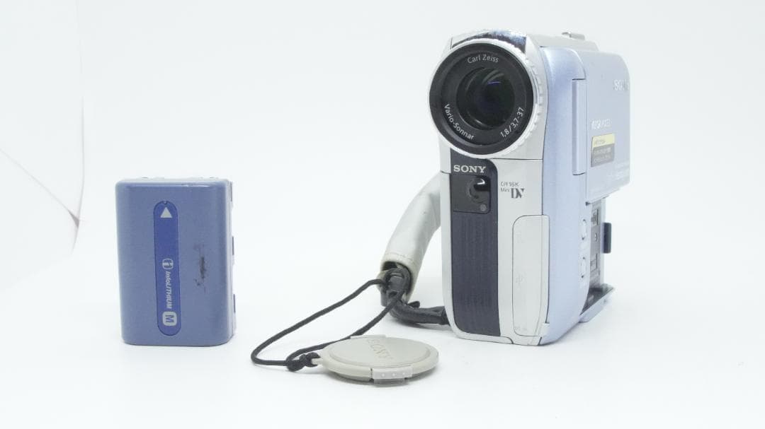 【A2324】 SONY Handycam DCR-PC105 ソニー ブルー