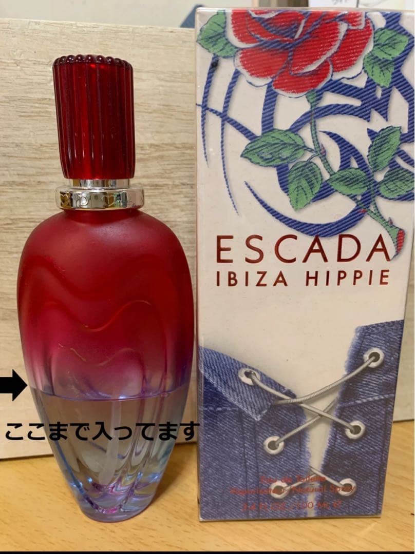 ESCADA IBIZA HIPPIE 香水　未使用100ml＋使いかけ　計2本