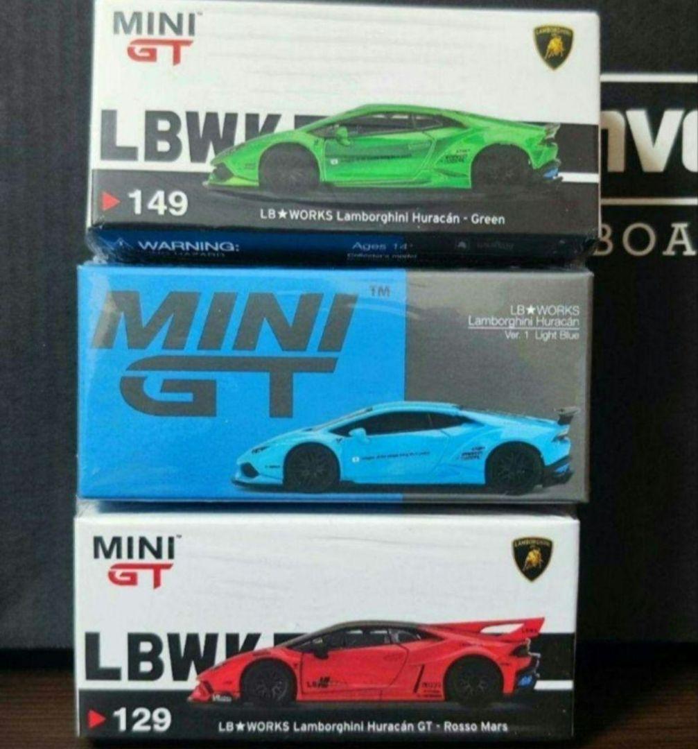 リバティーウォーク minigt ランボルギーニ ウラカン 3台セット