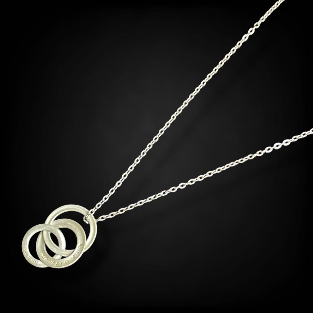 ティファニー ネックレス インターロッキングサークル シルバー チェーン社外