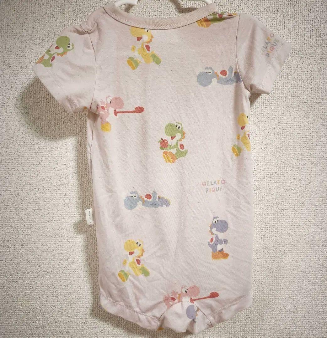 GELATO PIQUE ジェラピケ ヨッシー ロンパース 70 ピンク ベビー