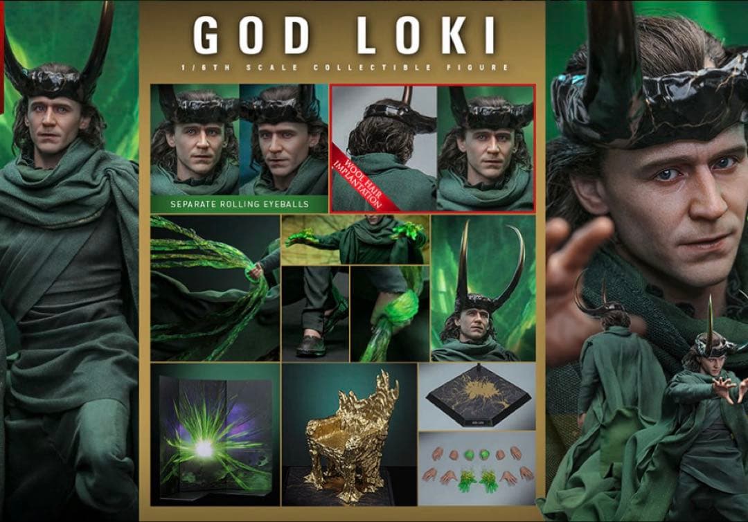 ホットトイズ DX アルチザン ゴッド ロキ アルチザン