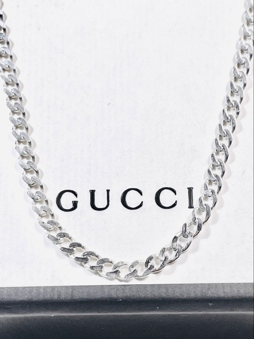 【超美品】GUCCI 喜平チェーン ネックレス 男女兼用　SV925