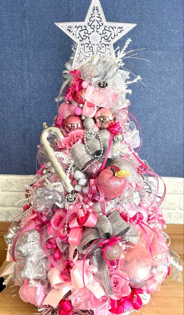 ピンク シルバー クリスマスツリー ユキ❤️プロフ必読❣️２つセット
