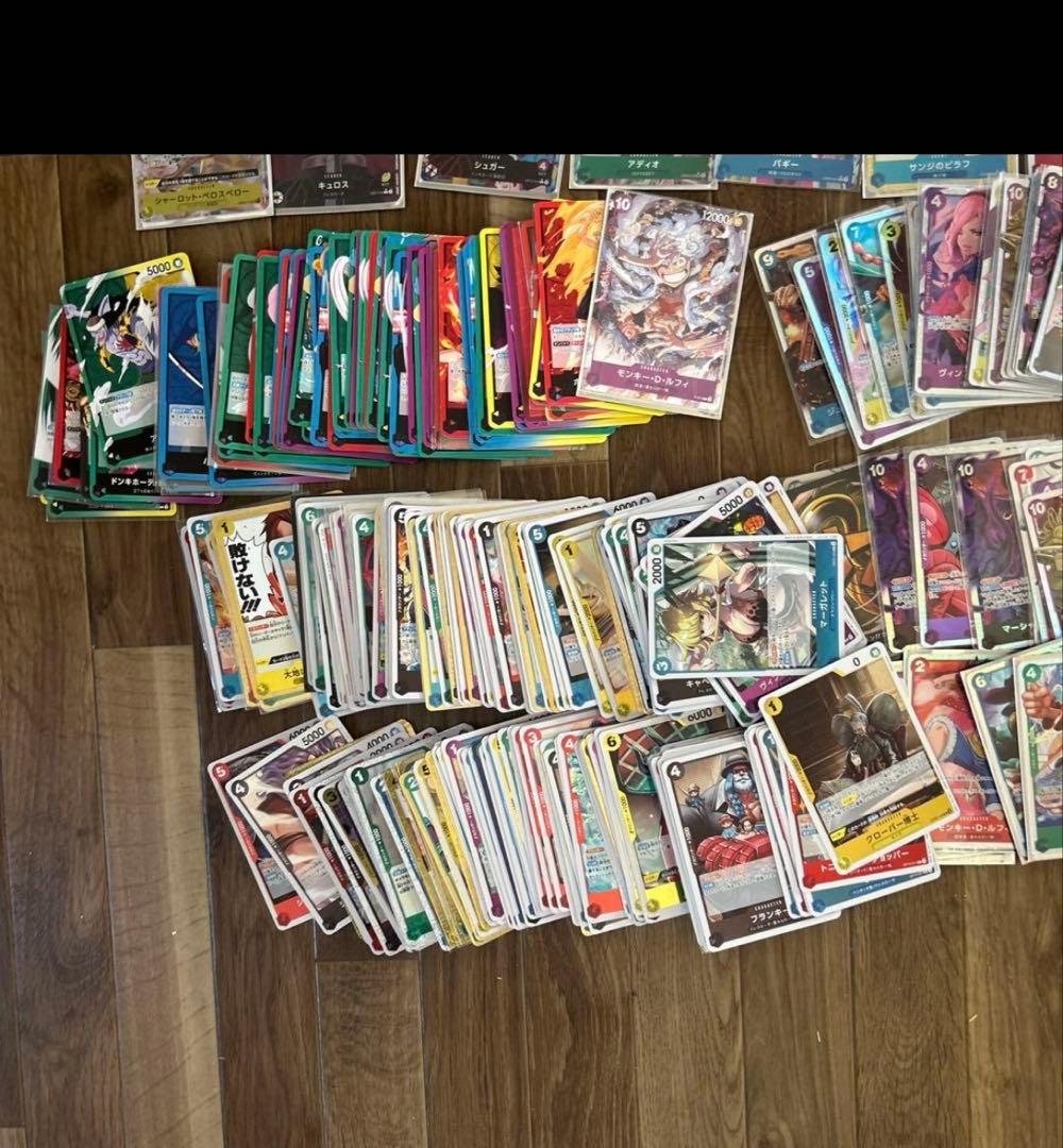 ワンピースカード パラレル46枚、ノーマルまとめ売り 引退品 超お得