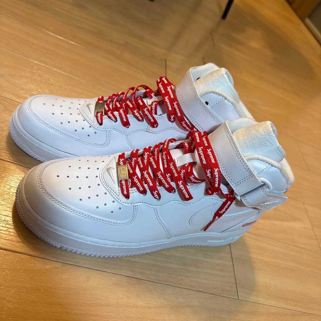 Supreme Air Force 1 ホワイト　27.0