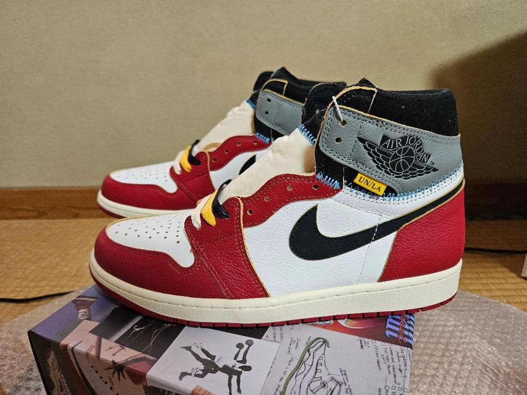 エアジョーダン1×ユニオン シカゴ シャドウ 29cm