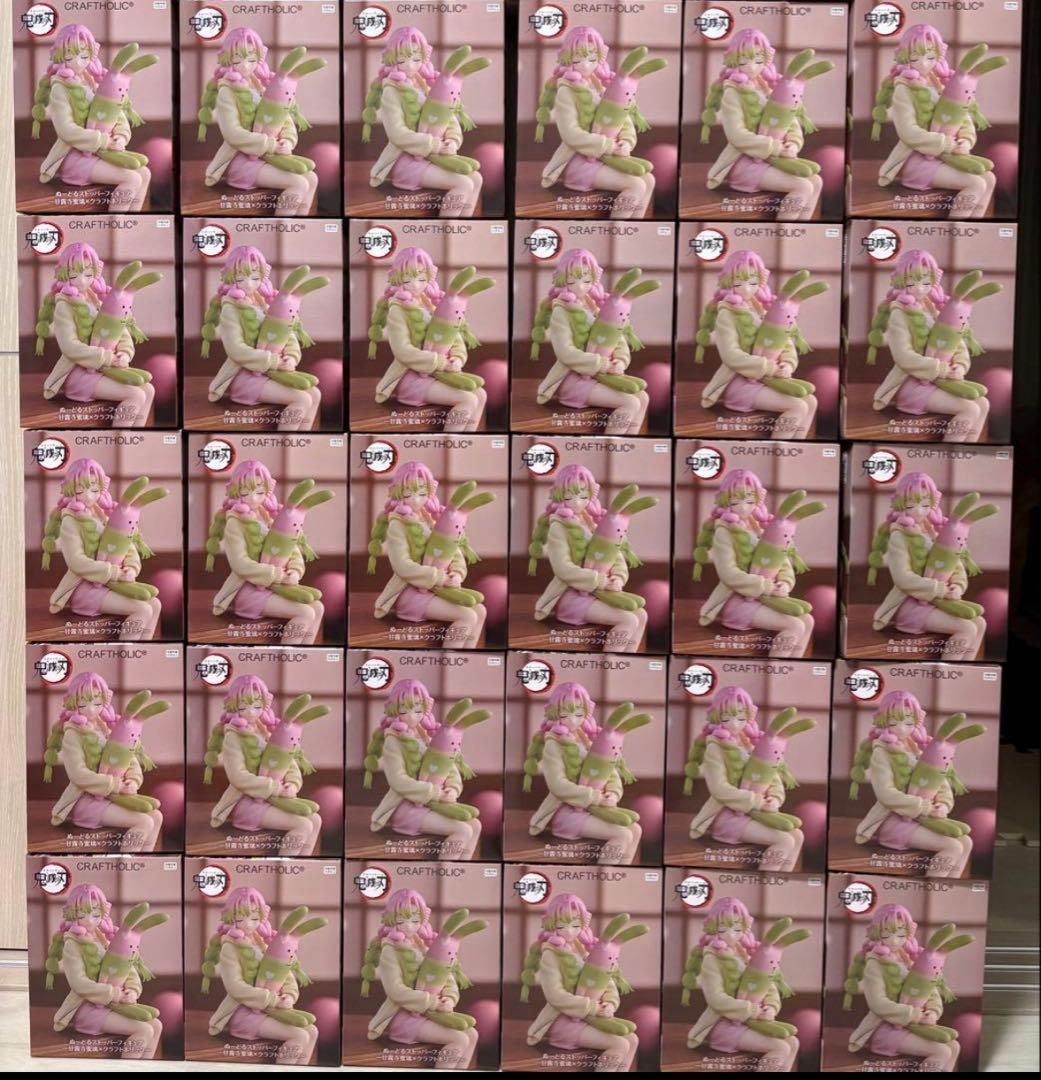 鬼滅の刃 ぬーどるストッパーフィギュア 甘露寺蜜璃×クラフトホリック30体セット アニメ「鬼滅の刃」の甘露寺蜜璃をぬーどるストッパーフィギュア化