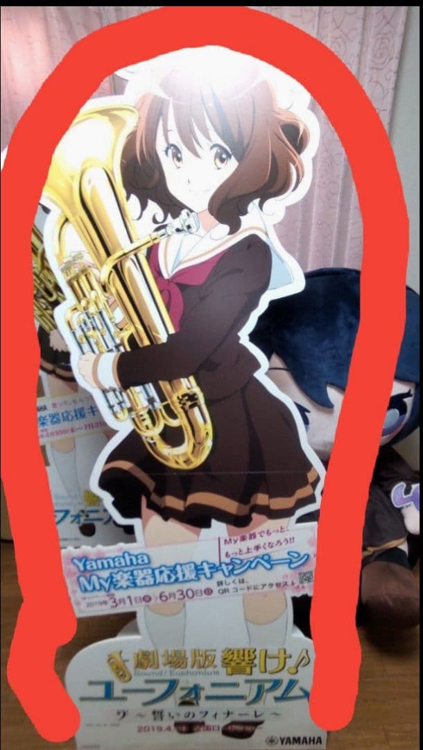 等身大パネル黄前久美子響けユーフォニアム ArtStation - 3Dファンアート：黄前久美子 アニメ『響け