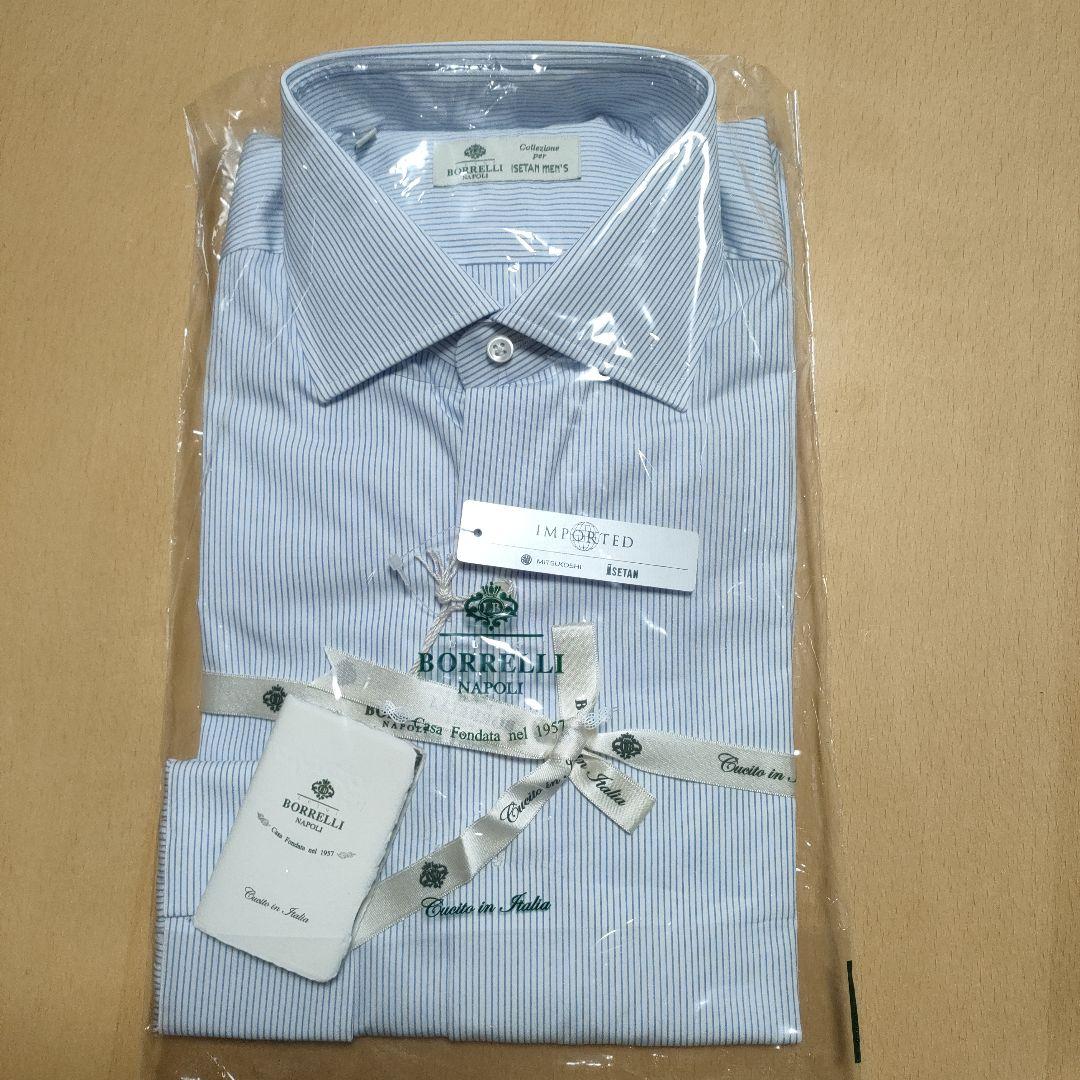 ルイジ・ボレッリ シャツ ルチアーノ40国内正規品LUIGI BORRELLI