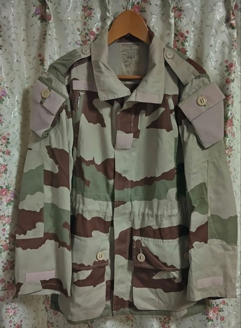 フランス軍 F2戦闘服 デザートカモ