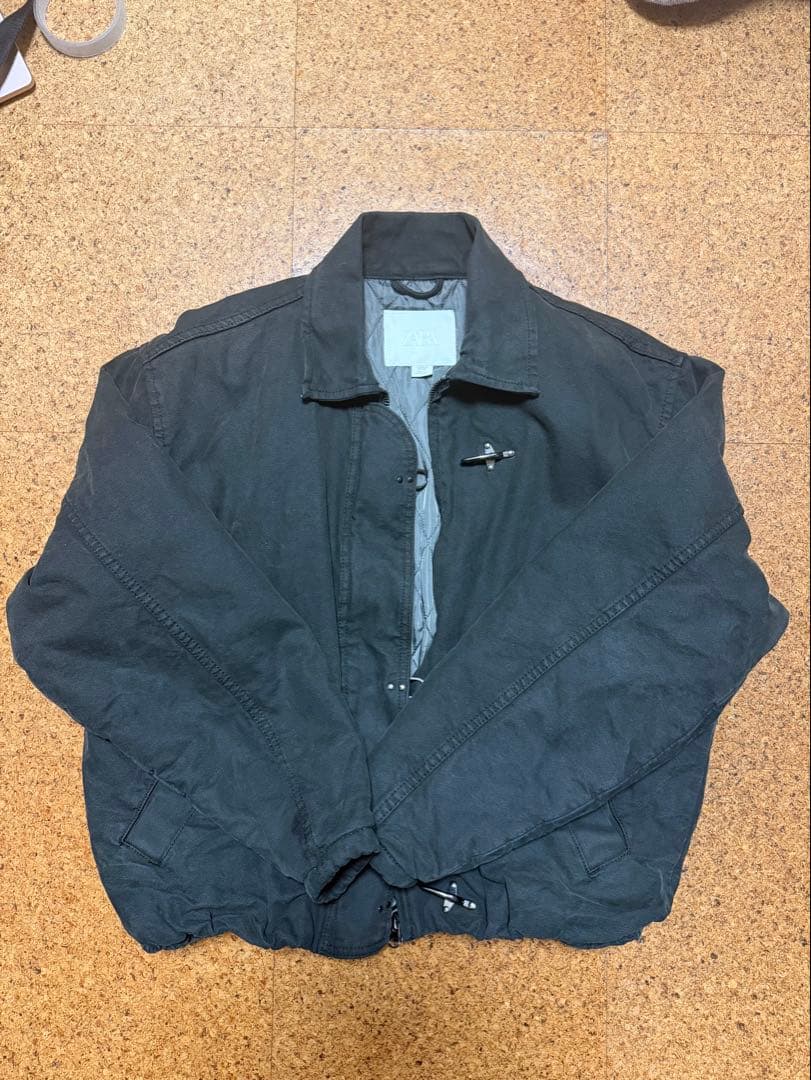 ZARA ファイヤーマンジャケット　s