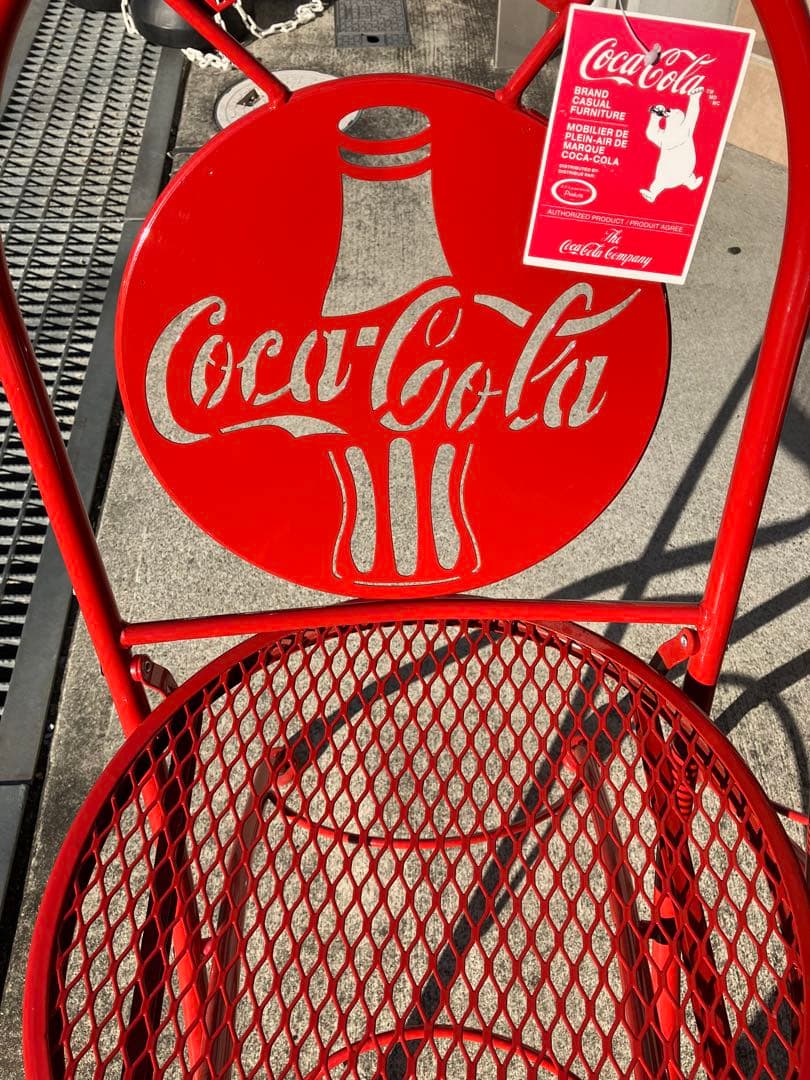 専用 Coca-Cola ビストロチェア 2脚 コカコーラ レトロ ビンテージ