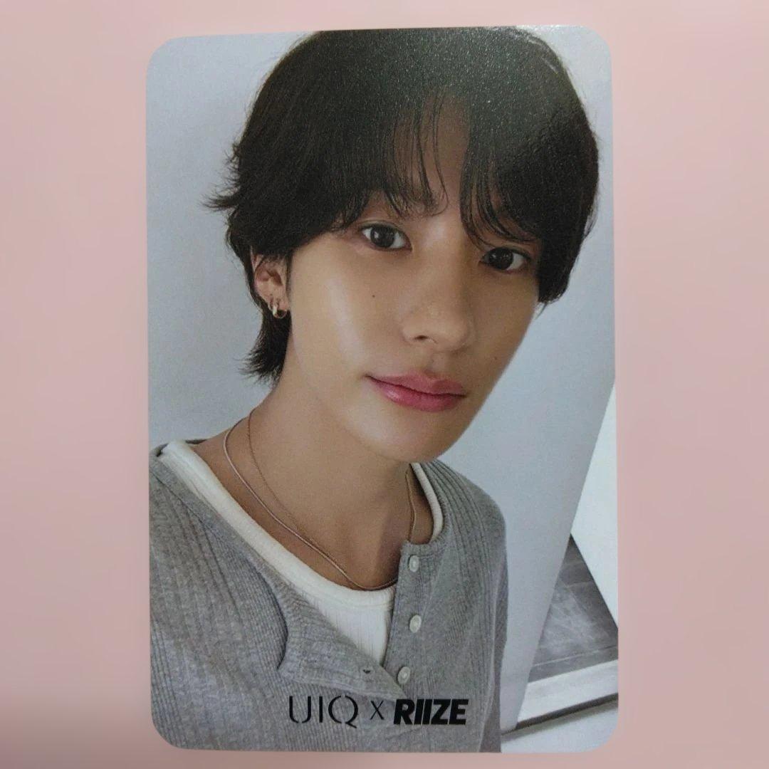 RIIZE アントン UIQ pop up store 購入特典 トレカ - メルカリ