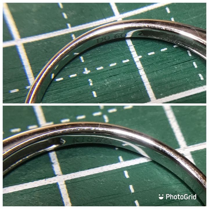 最終値下げ QVC 18KWG テーパーダイヤモンドリング 保証書付 ⑥ - メルカリ