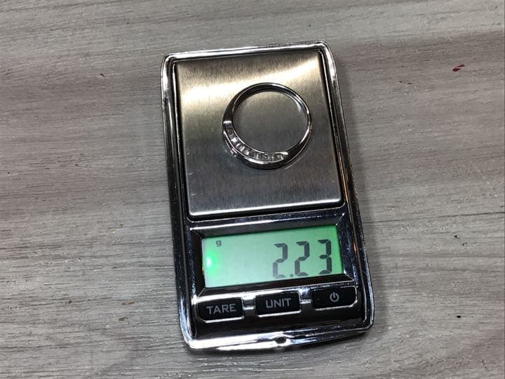 最終値下げ QVC 18KWG テーパーダイヤモンドリング 保証書付 ⑥ - メルカリ