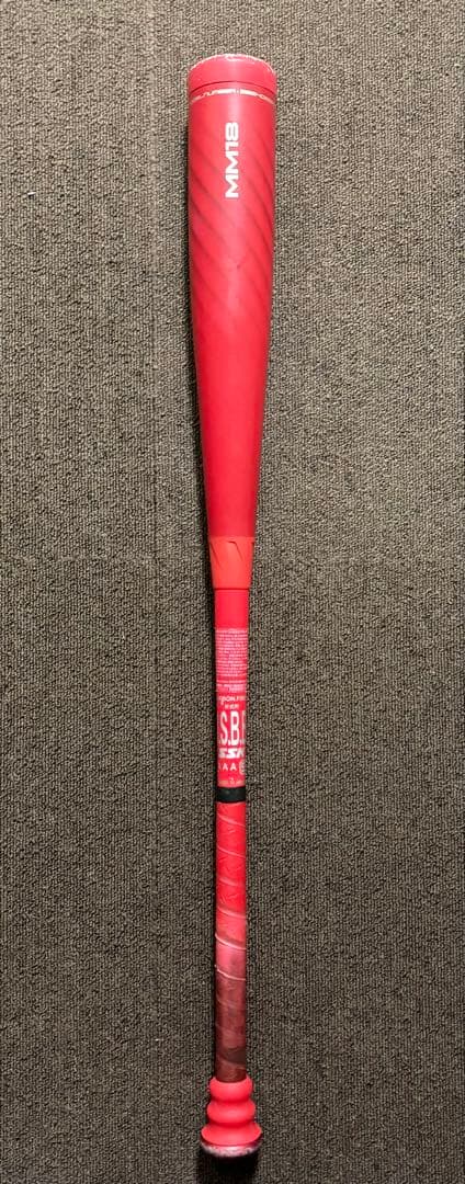 【美品✨】SSK SBB4023RD SSK一般軟式バットMM18 限定カラー