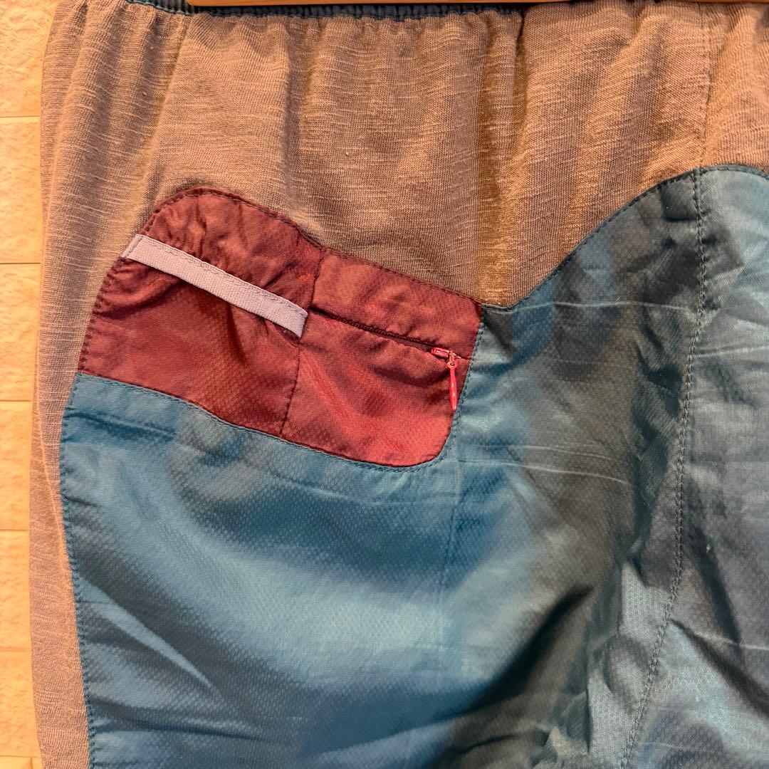 【希少】 GYAKUSOU パンツ 青緑　L