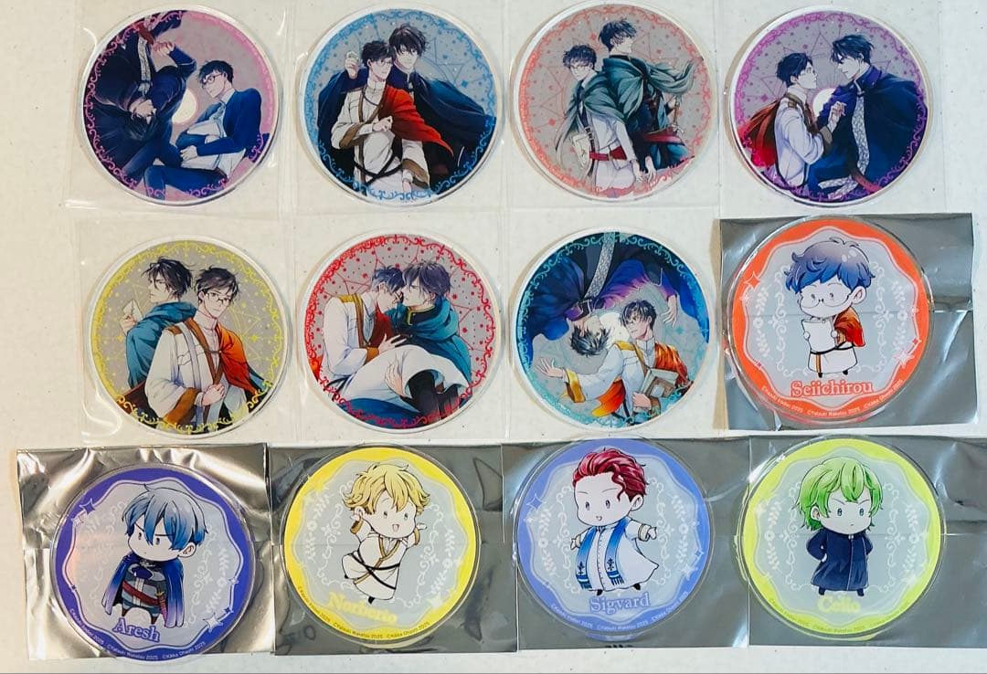 異世界の沙汰は社畜次第 アニメイトグラッテ コースター 全12種コンプ