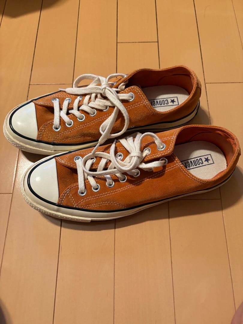 CONVERSE　ct70 オレンジ　スウェード