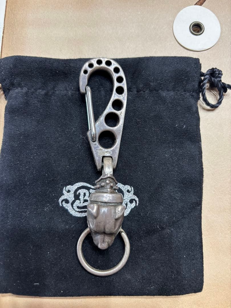 ビルウォールレザー　キーチェーン　ドッグ　ドック