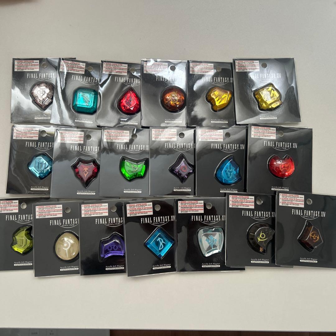 FF14 ジョブアクリルマグネット 19種セット