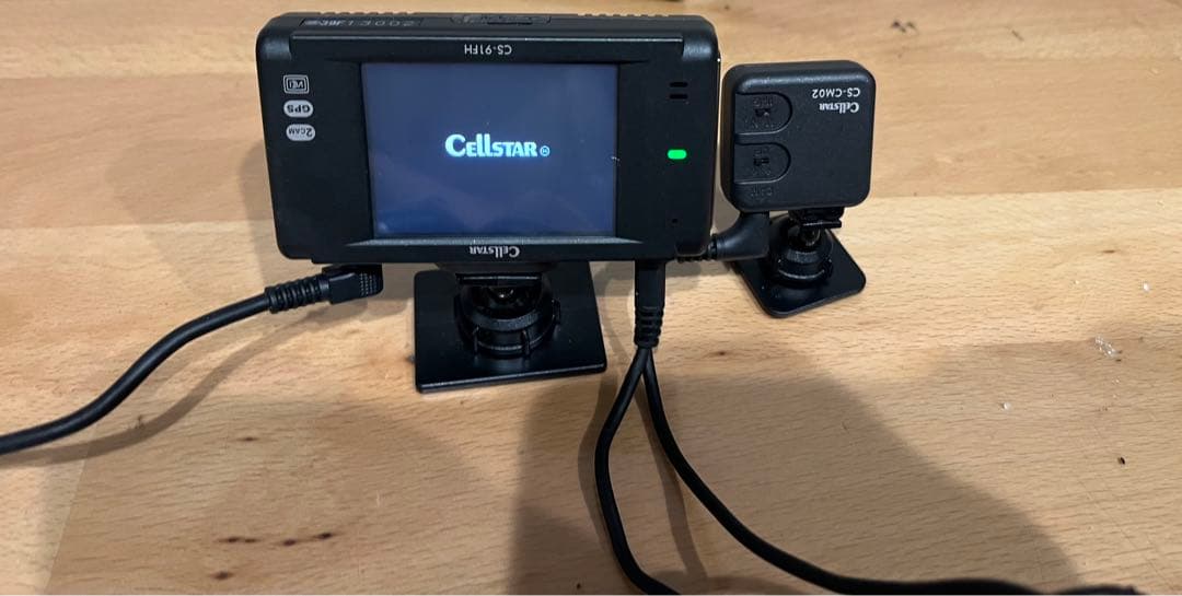 セルスター前後ドライブレコーダー CS-91FHタッチパネルGDO10(z