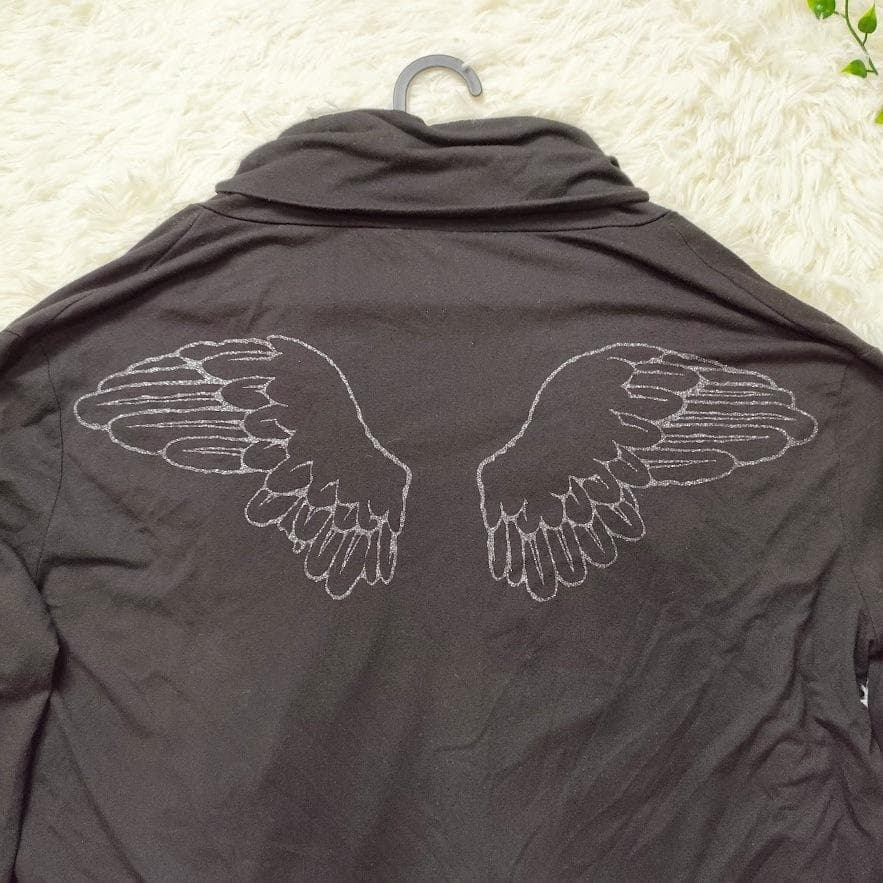 HYDE h.naoto コラボ 黒ミサ ロング カーディガン Mサイズ 黑ミサ