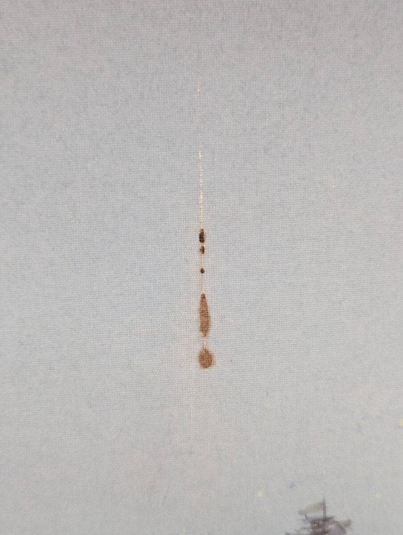 真作】掛軸 川島正行 富嶽 日本画 吉祥画題 霧中富士 二重箱入 U30