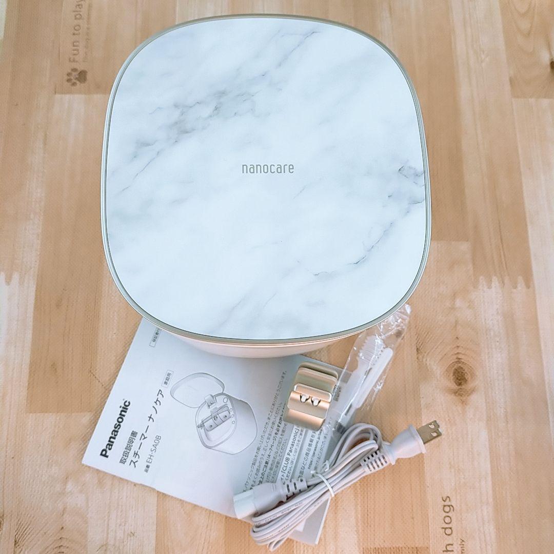 ほぼ未使用○付属完備 Panasonic ナノケア スチーマー EH-SA0B