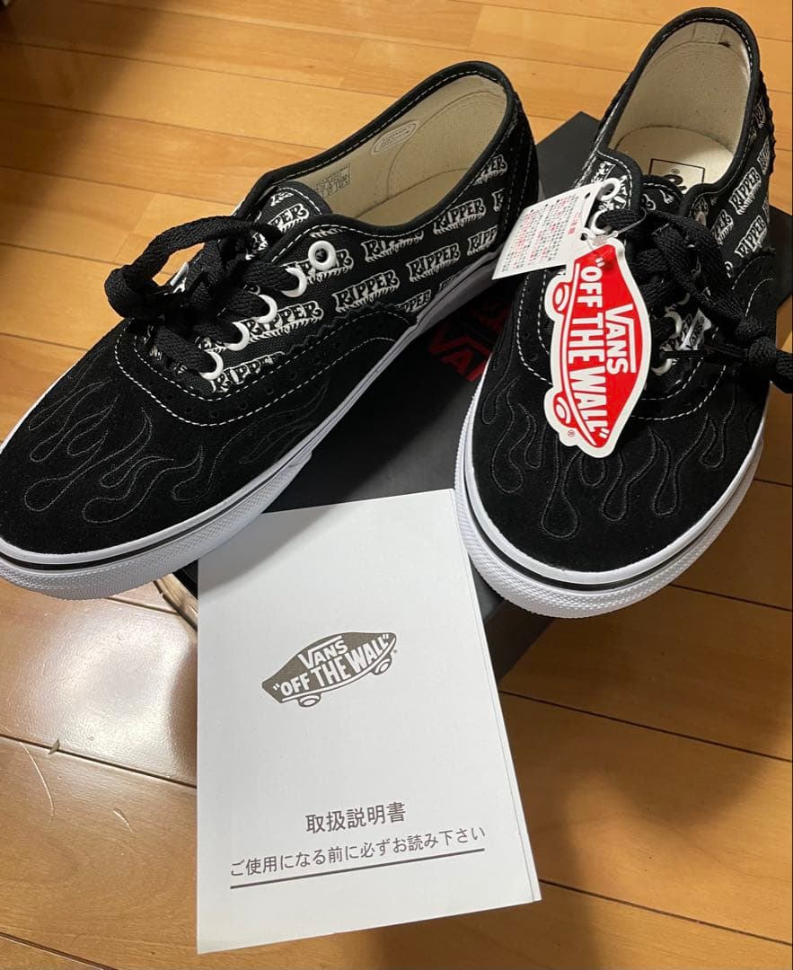 VANS AUTHENTIC RIPPER MAGAZINE リッパー　バンズ 国内2月26日先行/3月5日/12日発売予定】リッパー マガジン × バンズ