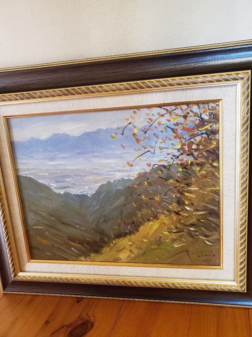 【山岳画家 上田太郎】絵画 油絵