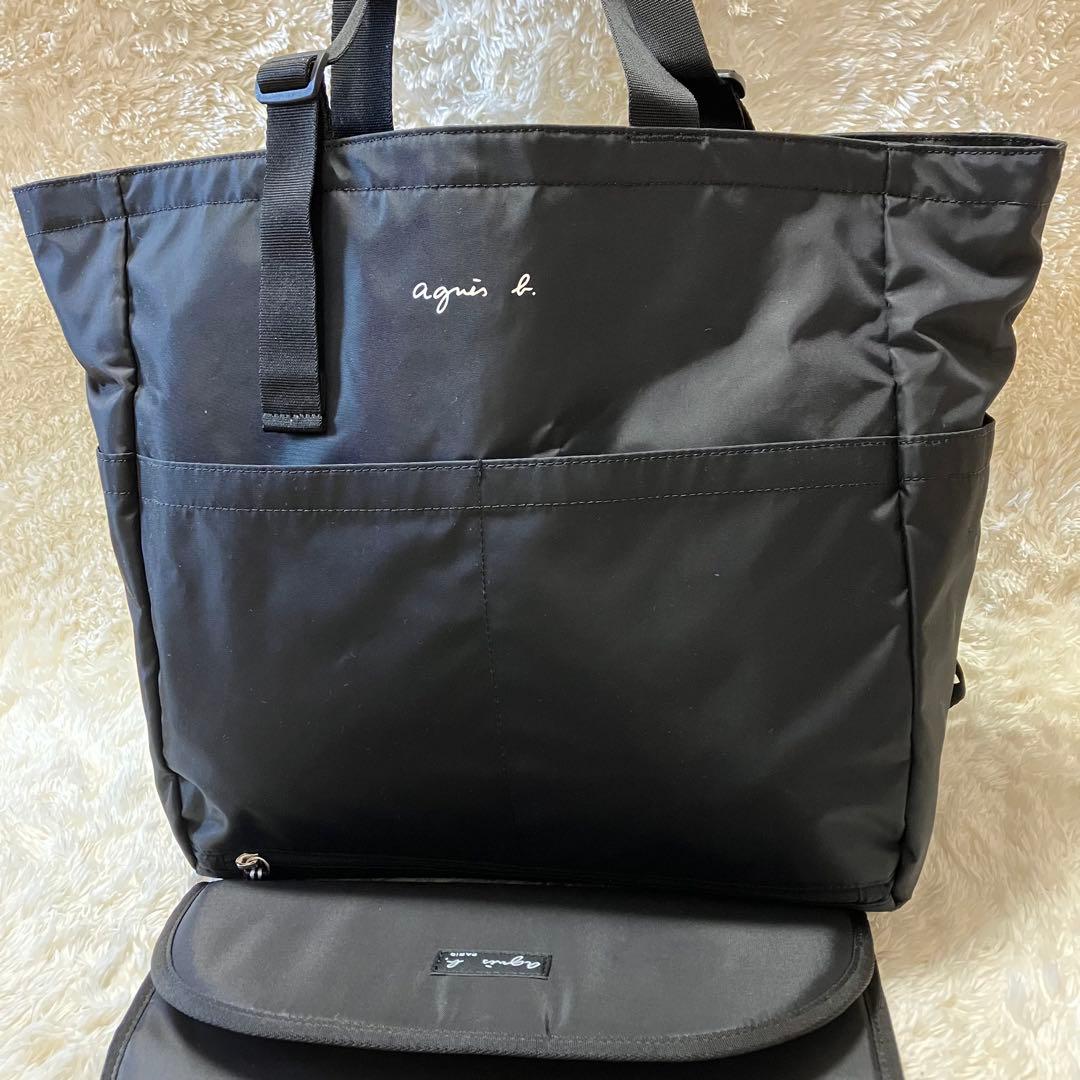 coco様アニエスベー　マザーズバッグ　トートバッグ　リュック オムツカバー