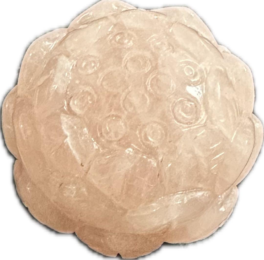 【蓮の花　ローズクォーツ】　　お守り　美容