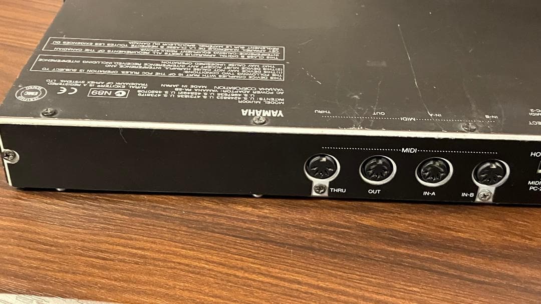 YAMAHA MU100R（音源モジュール）