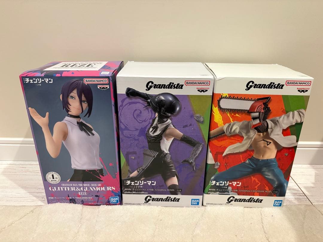 ［未開封］チェンソーマン　プライズフィギュア　3点セット