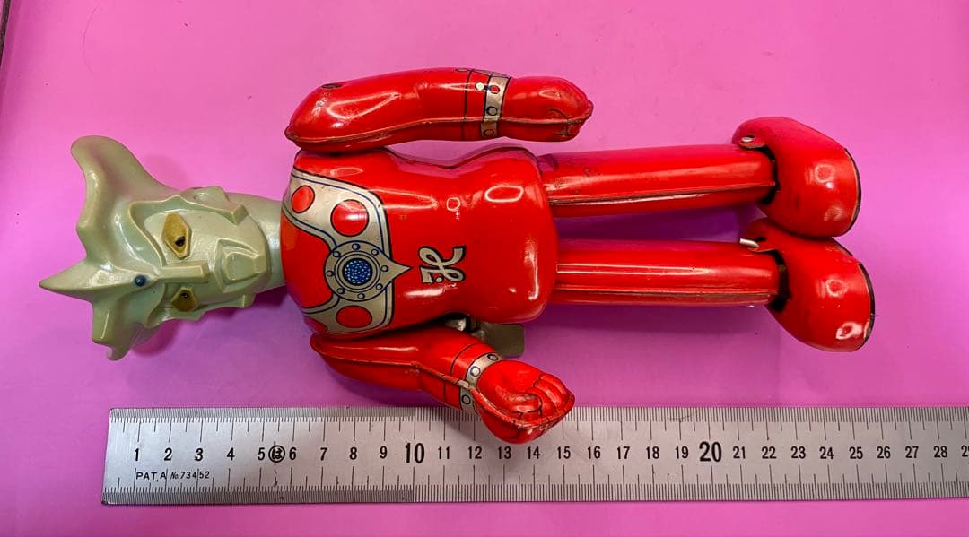 ブルマァク ウルトラマンレオ ブリキ ゼンマイ歩行 美品 当時物保証