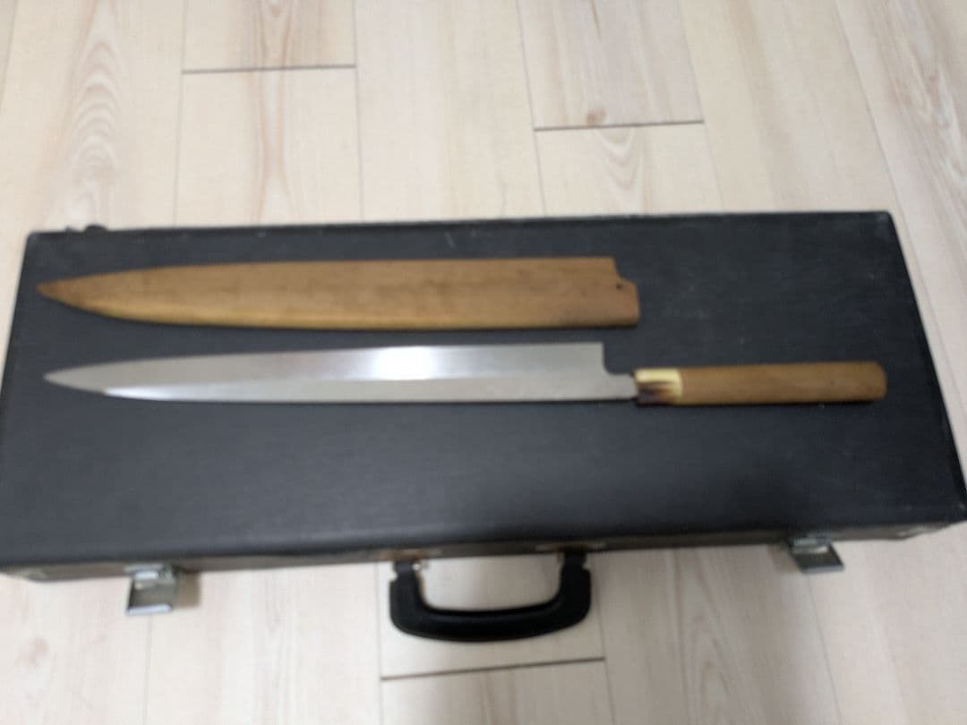 柳刃包丁 ステンレス鋼 木製ハンドル